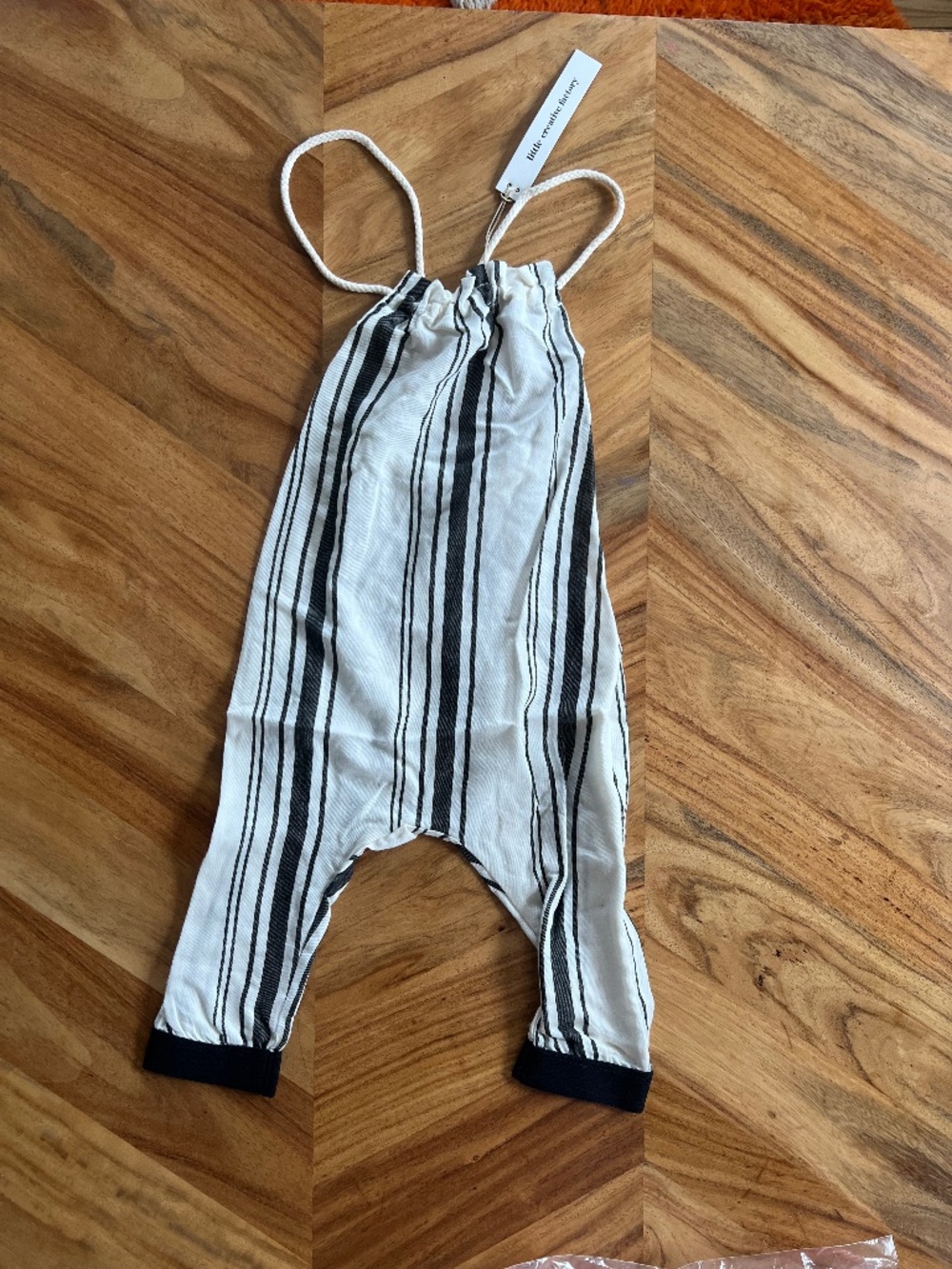 Baby Taureg Striped Jumpsuit